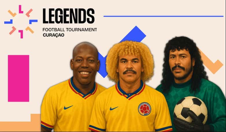 Jugadores que participarán en el torneo de fútbol de Curazao. Imagen: Valora Analitik.