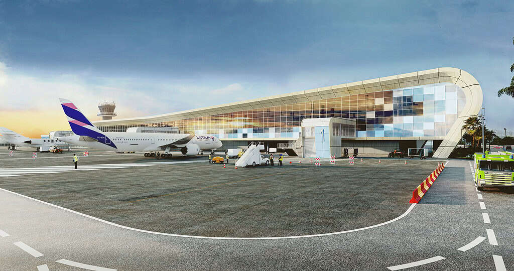 La ampliación del aeropuerto de Cartagena busca atraer más aerolínas. Foto: cortesía. 