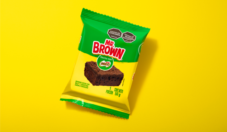 Mr. Brown hecho con Milo