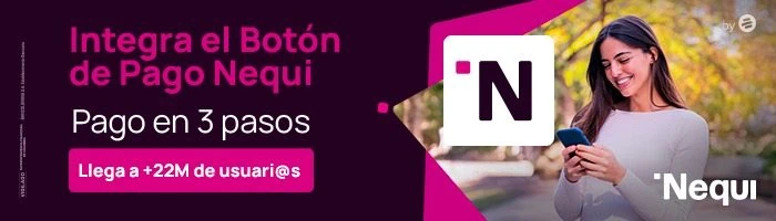 Nequi Botón de pago de Nequi crece como opción digital y de conversión para empresas y negocios en Colombia