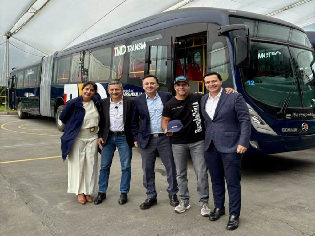 Nuevos buses transmetro barranquilla