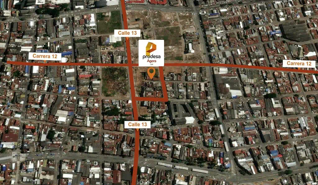 Prodesa liderará el megaproyecto de renovación urbana más importante de Cali Ubicación del megaproyecto de Ágora (1)
