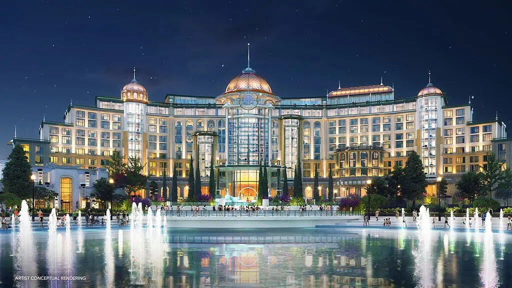 En Orlando, Florida, abrirán un nuevo parque temático que tendrá 50 atracciones: Estos son los detalles Render Universal Epic Universe. Foto: cortesía Visit Orlando.