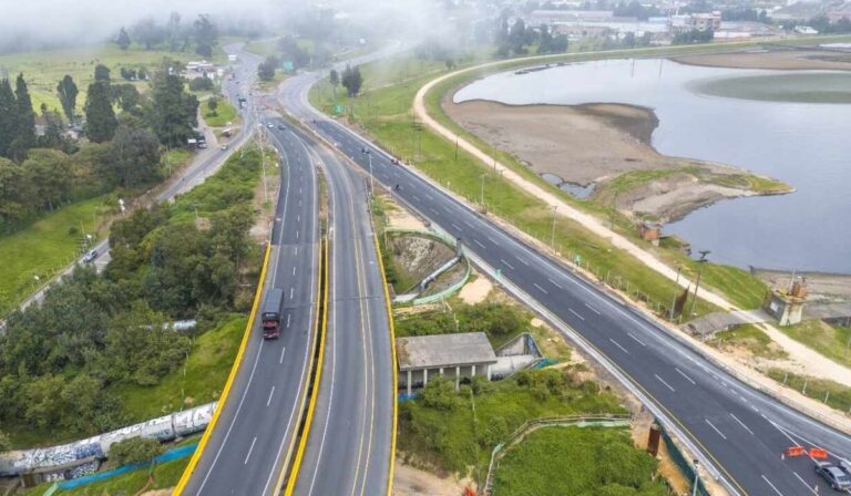 Vía Bogotá - Girardot obras terminadas