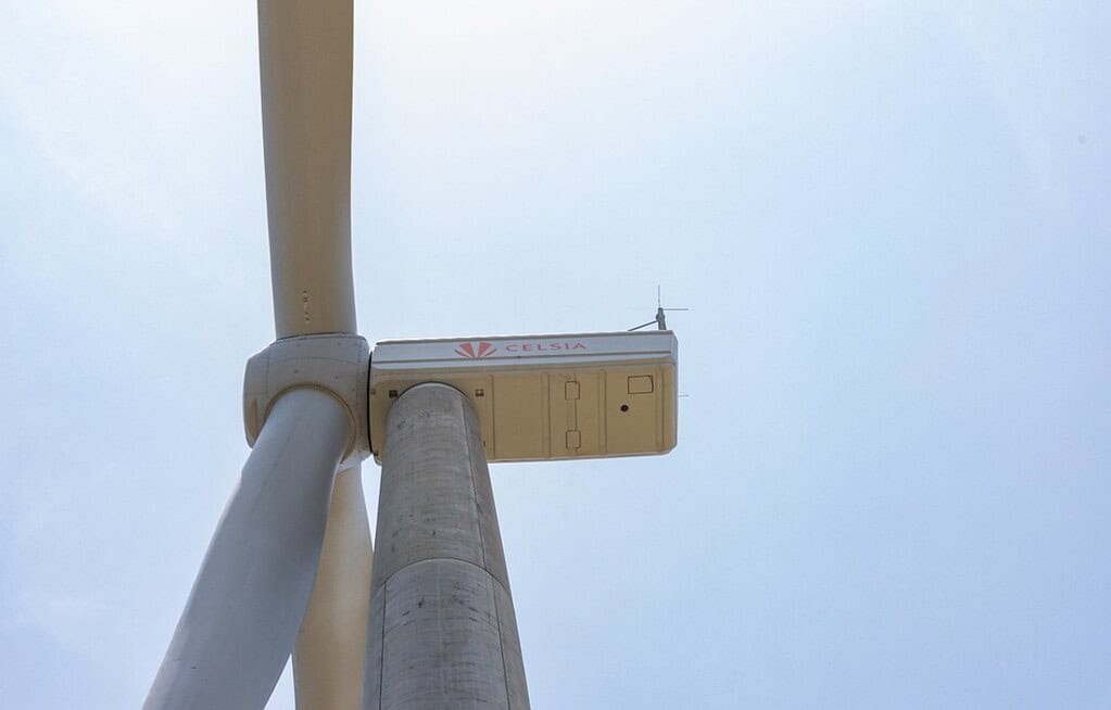 Carreto, primer parque eólico de Celsia en Colombia, cada vez más cerca de generar energía
