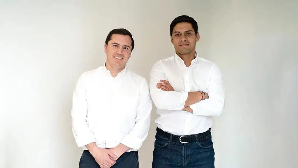 Supra y Ebury forman alianza para fortalecer el sistema de pagos internacionales en Colombia Emilio Pardo, cofundador y CEO de Supra y Sebastián Zorro, cofundador de Supra.