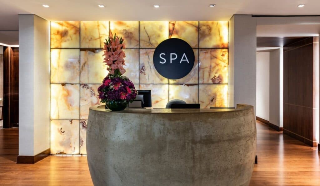 Spa del JW Marriot Bogotá.