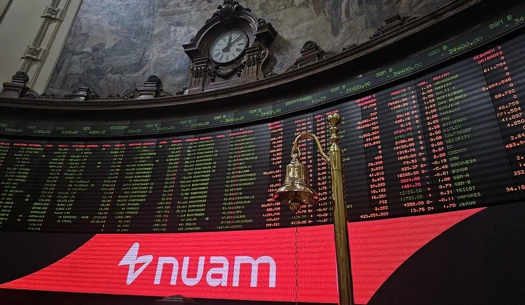 Entrevista | GFT Technologies: Hay un enorme potencial en el uso de Inteligencia Artificial en el mercado bursátil nuam, la bolsa integrada de Colombia, Santiago y Lima. Crédito: nuam.