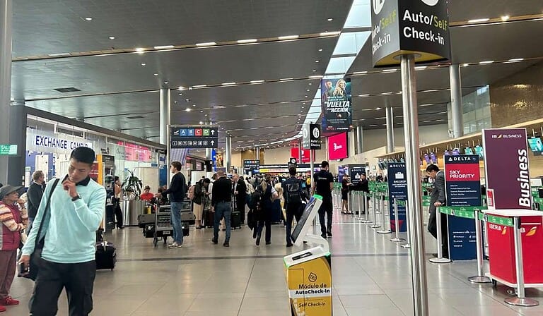Pasajeros movilizados en Colombia