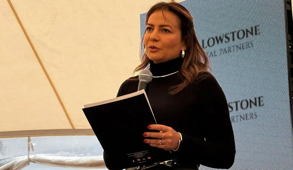 Clic 80: así será el nuevo centro logístico clase A+ en Cota con inversión de $160.000 millones Alexandra Ortegón, chief operations officer de Visum Capital