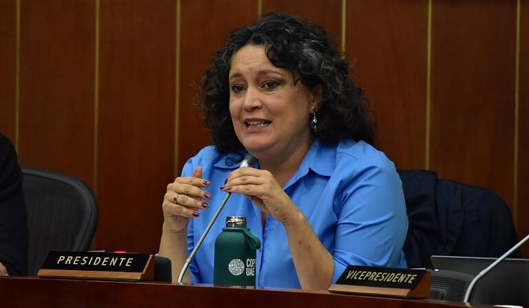 Angélica Lozano, presidenta de la Comisión IV del Senado