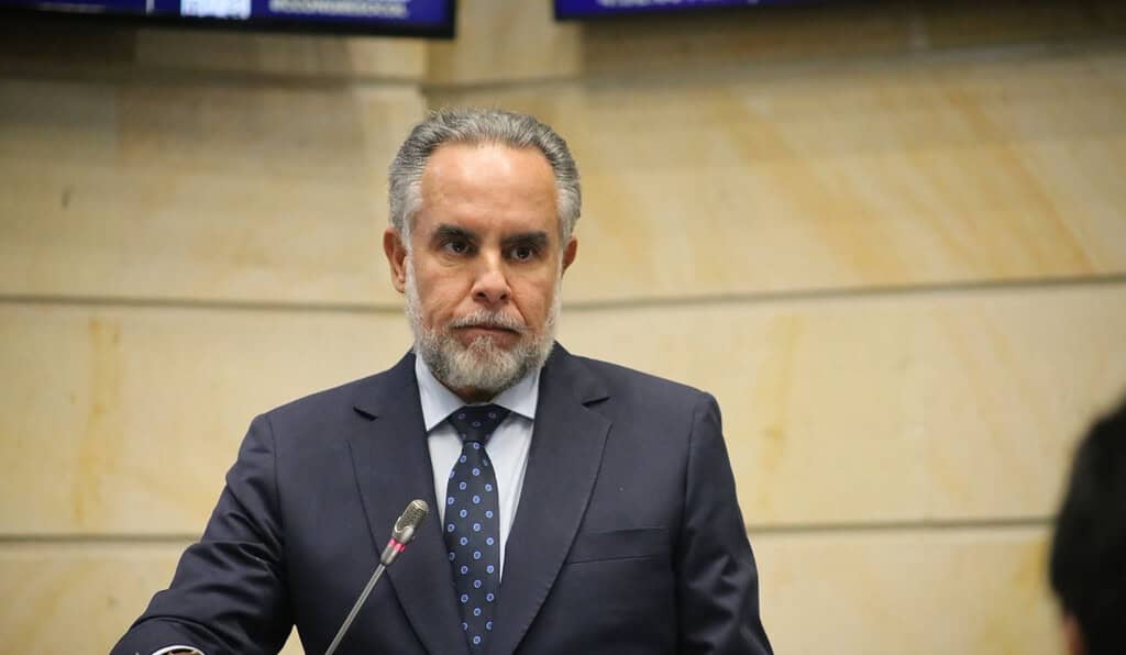 Armando Benedetti en el debate de la consulta popular de Petro