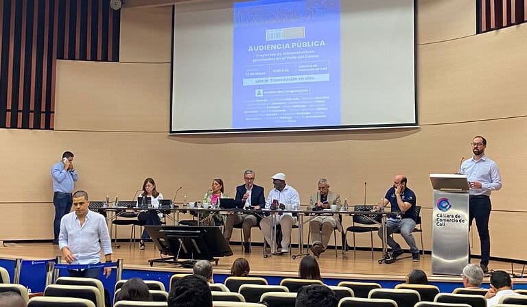 Audiencia pública, proyectos de infraestructura del Valle del Cauca