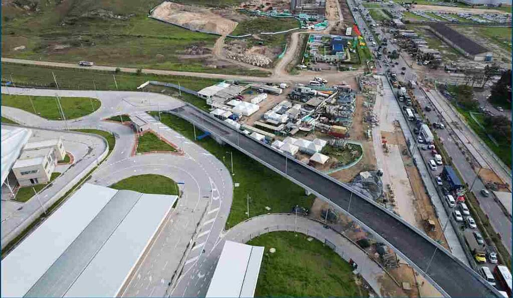 Avance del megaproyecto de Transmilenio en Soacha tiene un 55 % de avance