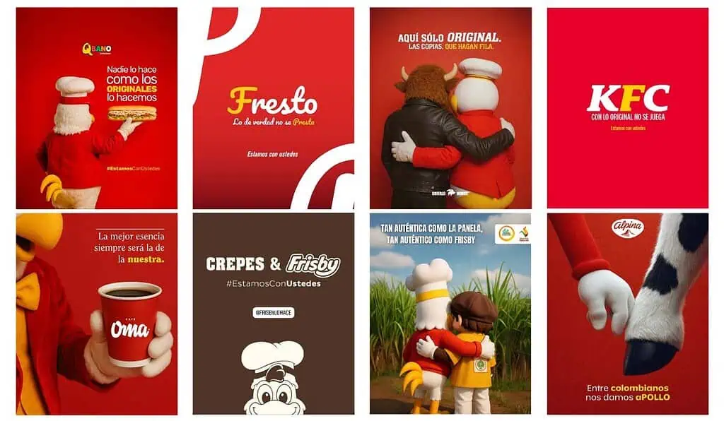 Frisby Colombia a punto de perder su exclusividad de marca en Europa: ¿Cuáles son las alternativas? Cadenas de restaurantes y otras empresas se unen en apoyo a Frisby