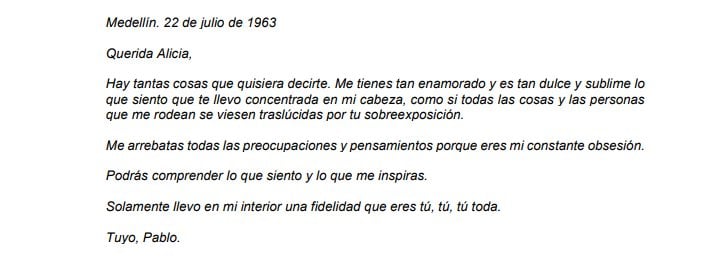 Bancolombia lanza su nueva campaña 'Tu historia escribe la nuestra' por sus 150 años Fragmento de la carta encontrada por Bancolombia