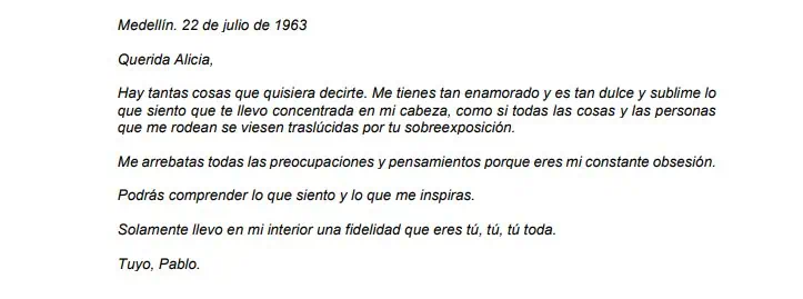 Bancolombia lanza su nueva campaña 'Tu historia escribe la nuestra' por sus 150 años Fragmento de la carta encontrada por Bancolombia