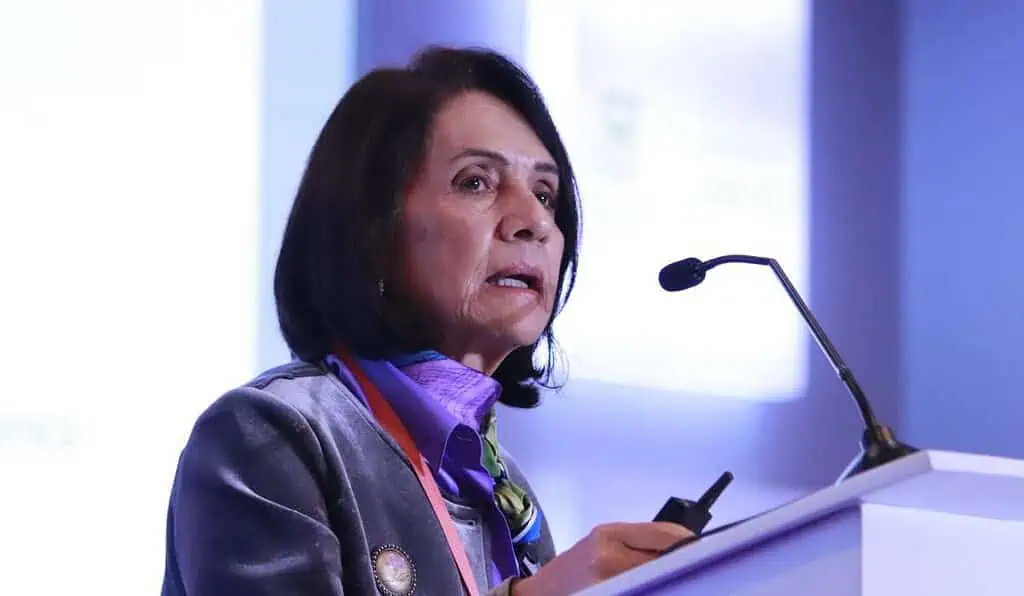 Codirectora Acosta habla de posible situación que podría llevar a subir las tasas en Colombia Codirectora Olga Lucía Acosta