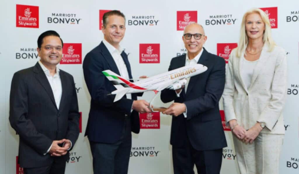 Emirates Skywards anunció mejoras en su alianza con Marriott Bonvoy