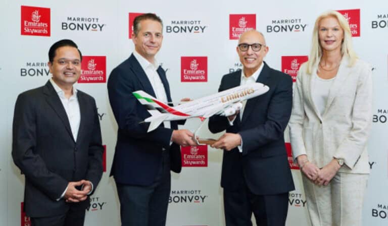 Emirates Skywards anunció mejoras en su alianza con Marriott Bonvoy