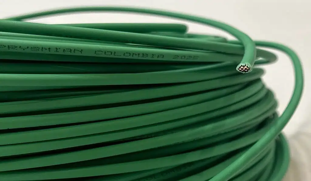 Prysmian presentó el primer cable biobasado fabricado en Colombia Exzhellent Green