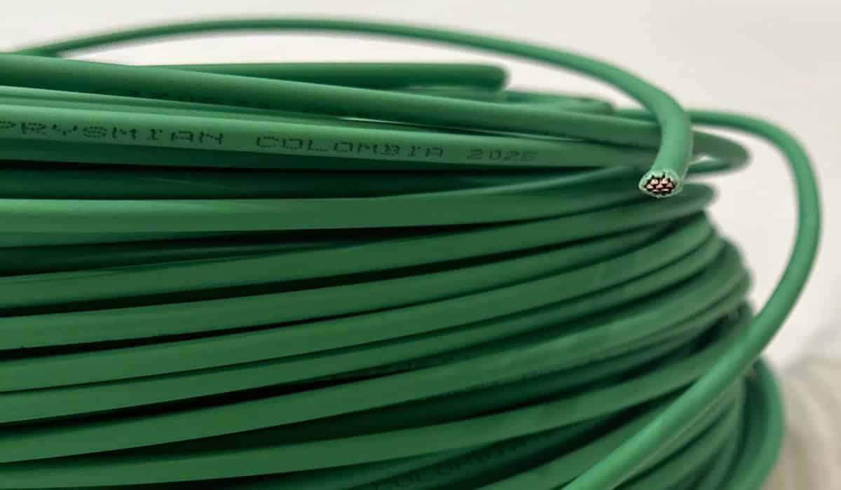 Prysmian presentó el primer cable biobasado fabricado en Colombia