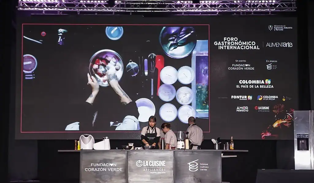 Los chefs que participarán del Foro Gastronómico Internacional en Bogotá Edición pasada del Foro Gastronómico Internacional de Alimentarte.