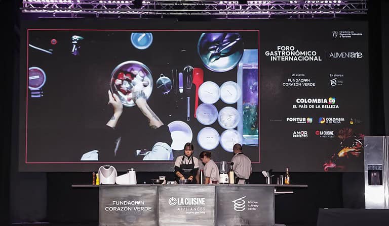 Edición pasada del Foro Gastronómico Internacional de Alimentarte.