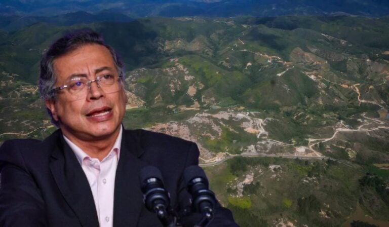 Gustavo Petro - Vía en el Catatumbo