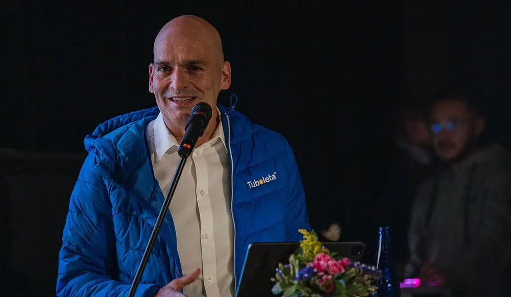 Tuboleta arranca 2025 con ventas récord y presenta novedades sobre la Arena Primavera en Medellín Jorge Alberto Ríos, CEO de Tuboleta