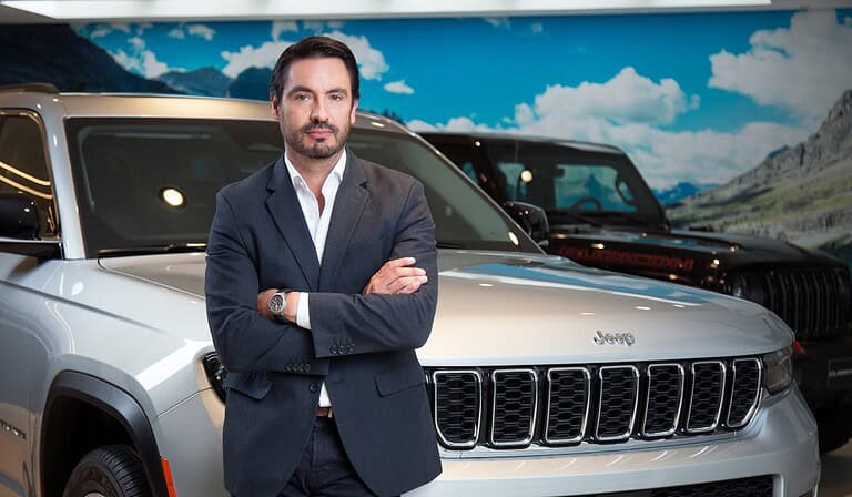 Mario Correa, director de marcas de Stellantis en Colombia