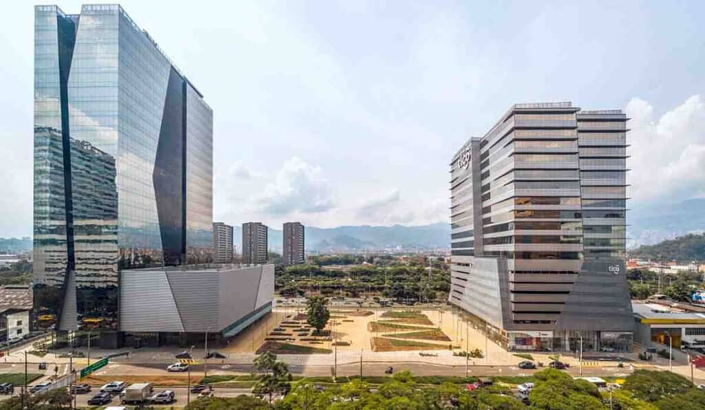 Nuevo edificio empresarial en Medellín