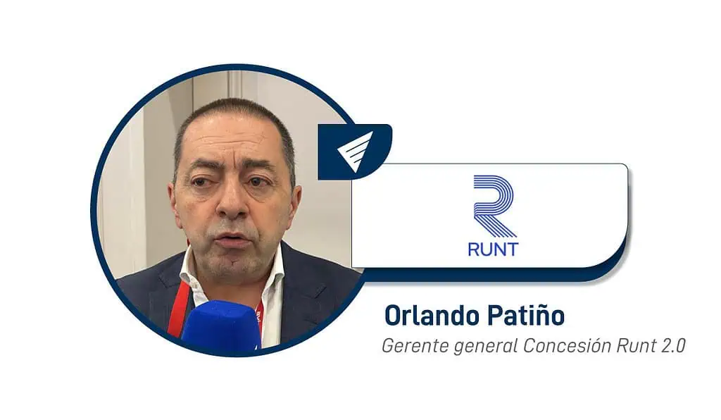 Exclusiva | Lista la nueva plataforma del Runt en Colombia: así será su operación Orlando Patiño, gerente del Runt en Colombia