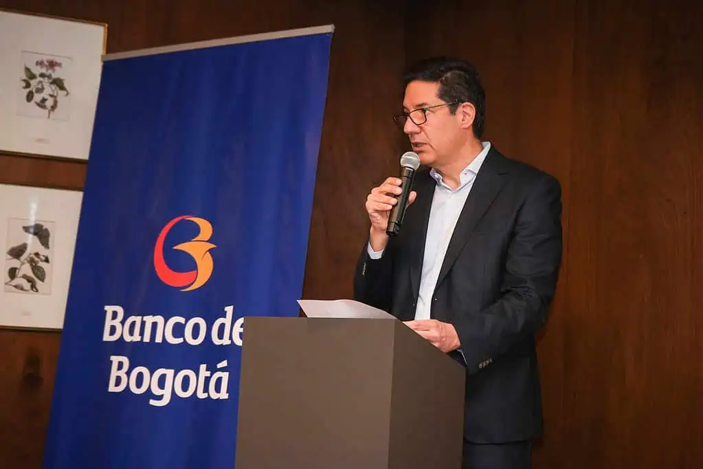 Banco de Bogotá y Cotelco anuncian alianza estratégica para impulsar el turismo sostenible en Colombia César Prado Villegas, presidente del Banco de Bogotá. Foto: Banco de Bogotá.