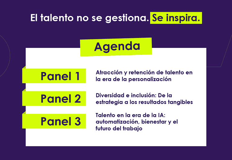 El talento no se gestiona. Se inspira. Agenda