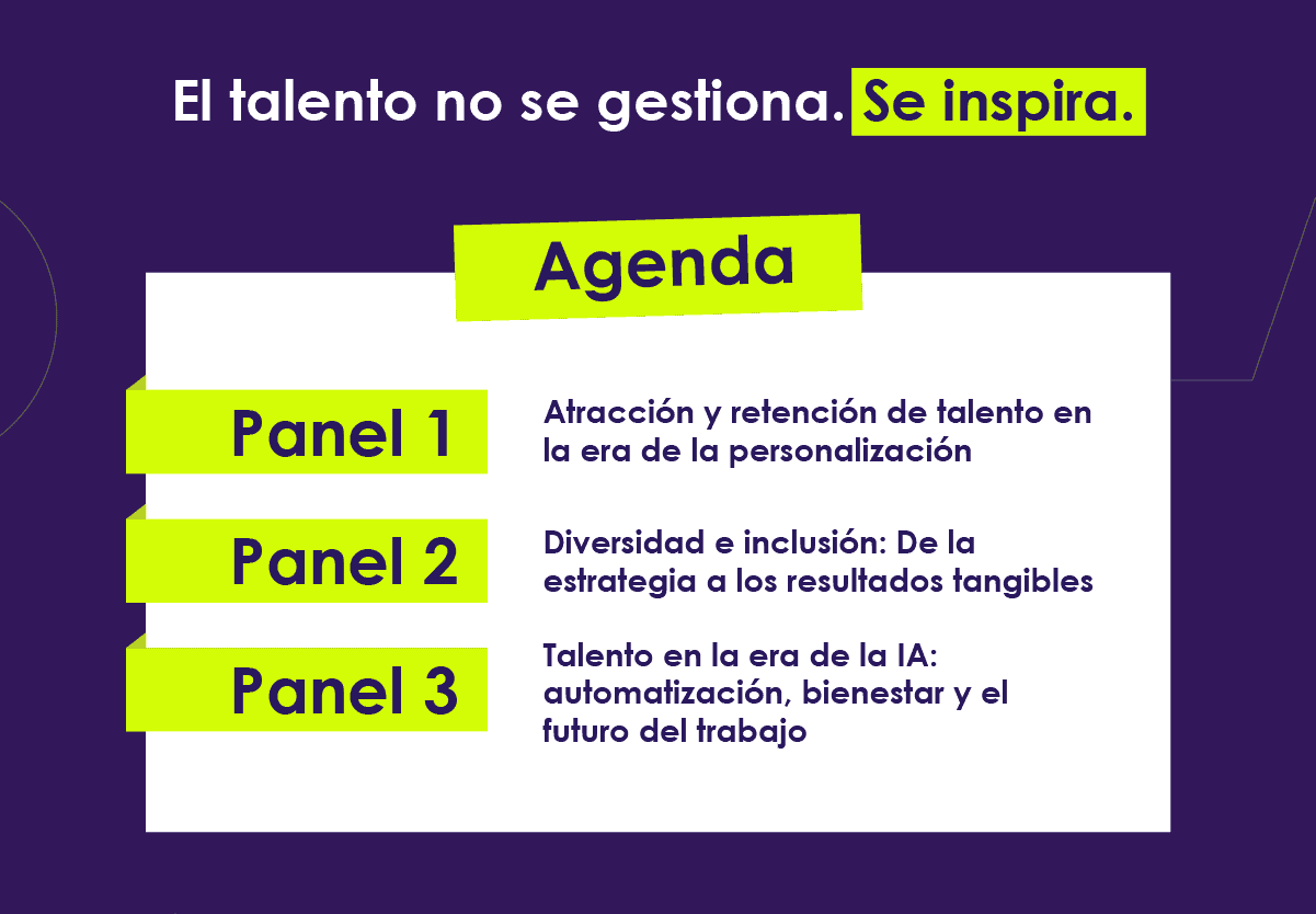 El talento no se gestiona. Se inspira. Agenda