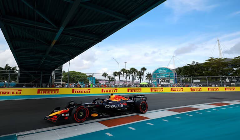 Red Bull tendrá la pole del Gran Premio de Miami