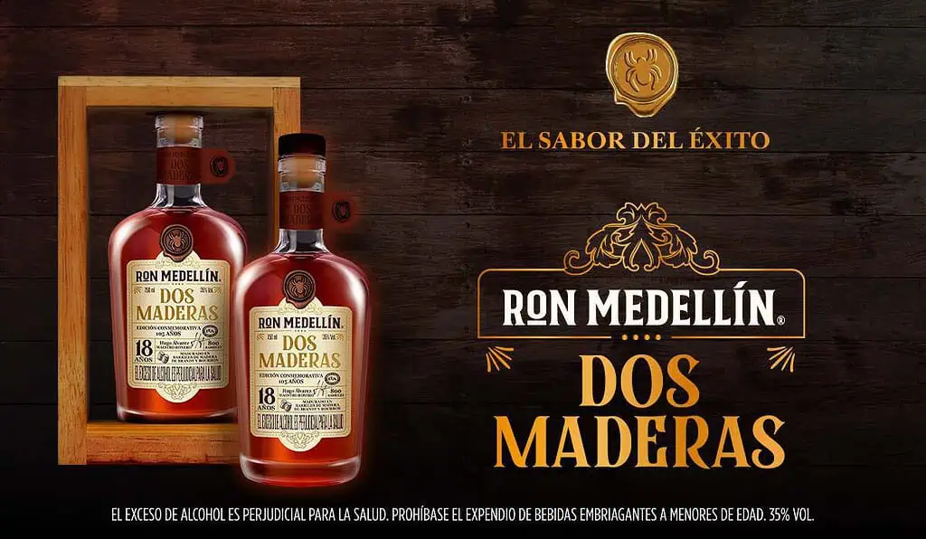 Este es el nuevo Ron Medellín Dos Maderas, una edición especial limitada que redefine su sabor Ron Medellín Dos Maderas