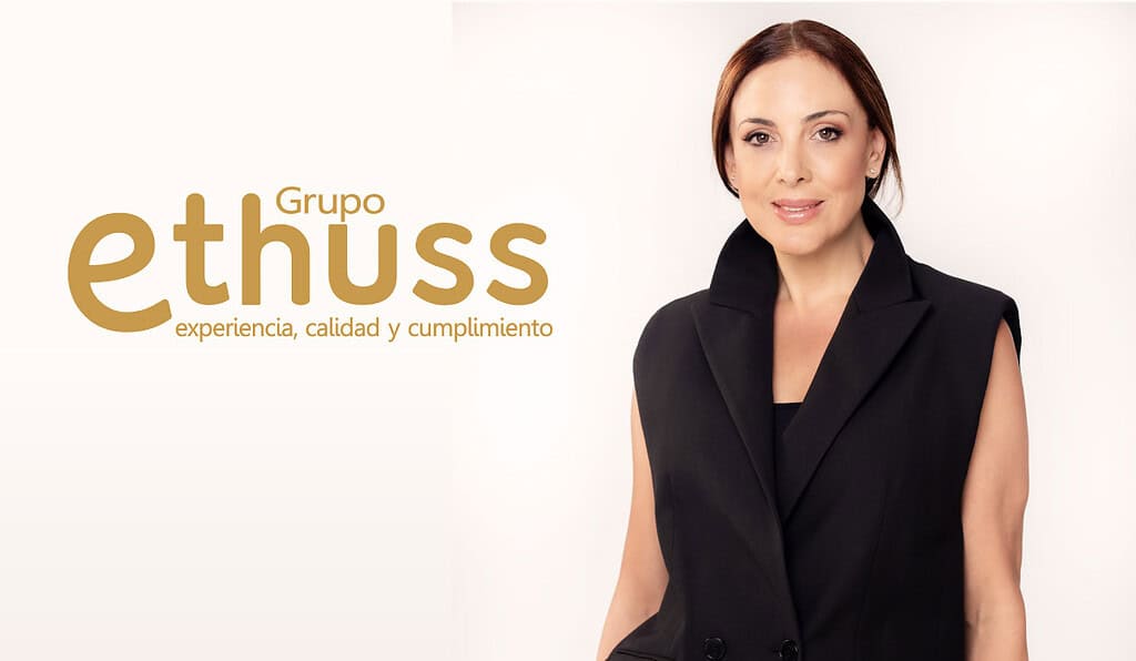 Sandra Vélez, presidenta del Grupo Ethuss. Crédito: Grupo Ethuss.