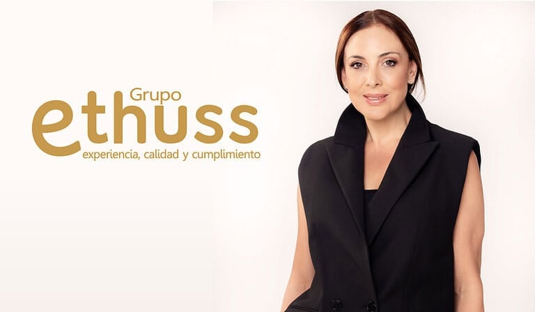 Sandra Vélez, presidenta del Grupo Ethuss. Crédito: Grupo Ethuss.