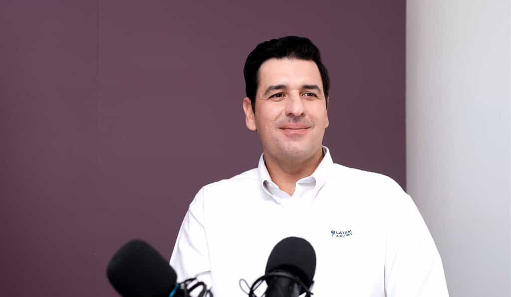 Santiago Álvarez, gerente comercial de Carga de Latam Airlines