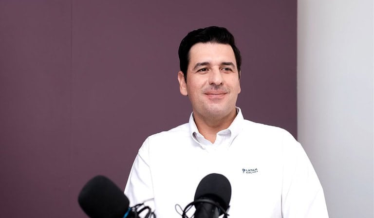Santiago Álvarez, gerente comercial de Carga de Latam Airlines