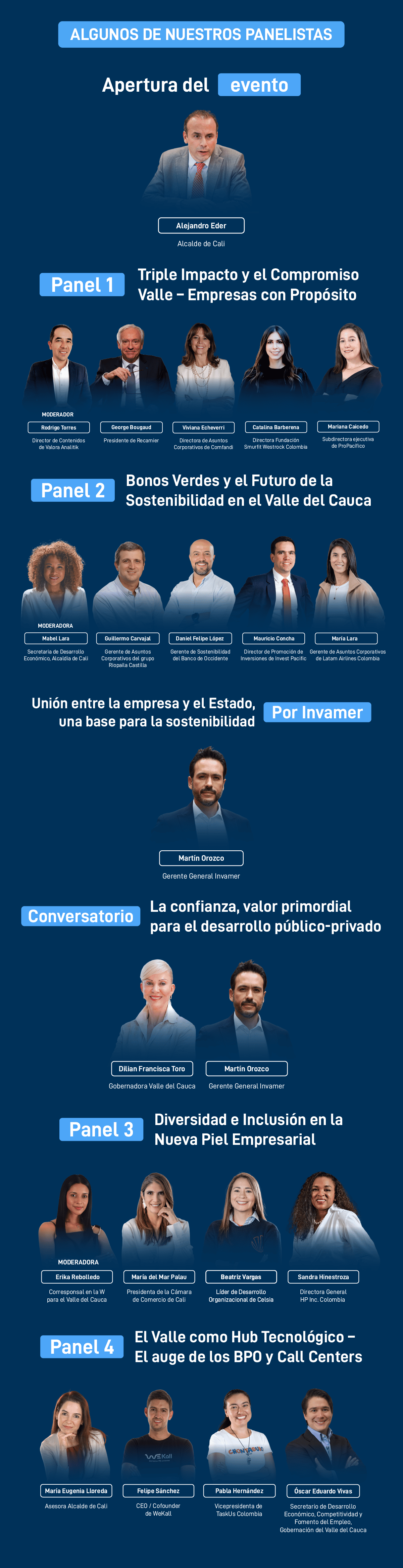 Speakers foro triple impacto