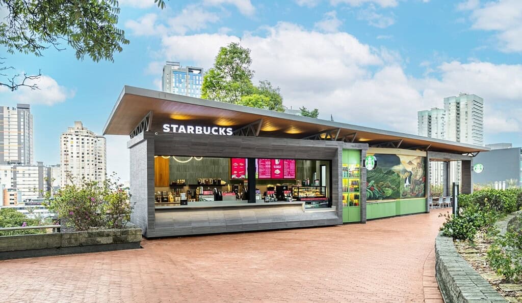 Tienda Starbucks en la Universidad de Los Andes. Foto: cortesía Starbucks.
