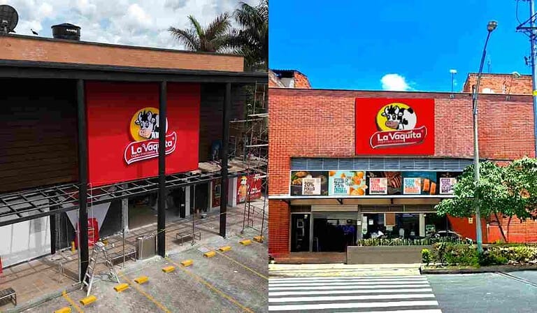 Supermercados la Vaquita y Supervaquita La 33