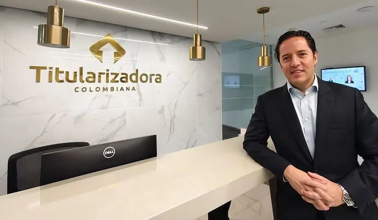 Andrés Lozano, presidente de la Titularizadora Colombiana