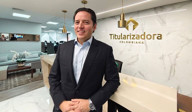 Andrés Lozano, presidente de la Titularizadora Colombiana