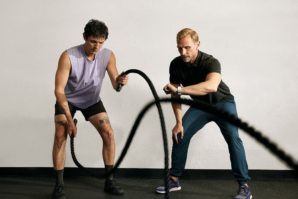 Entrenamiento con Steve Jordan, entrenador de estrellas, en Los Ángeles, California. Foto: cortesía Airbnb / Jackie Beale.