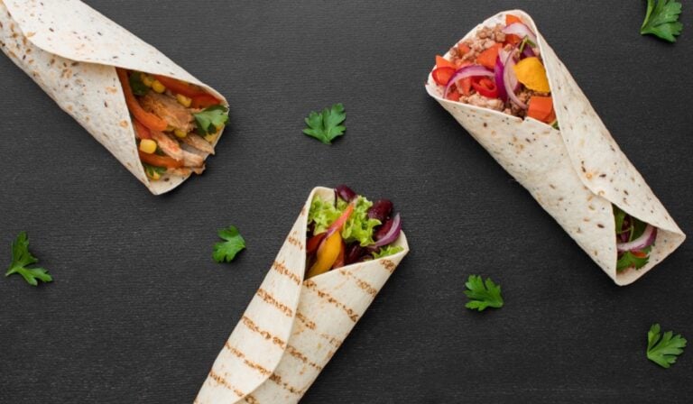 Burger King lanzó wraps de tres sabores.
