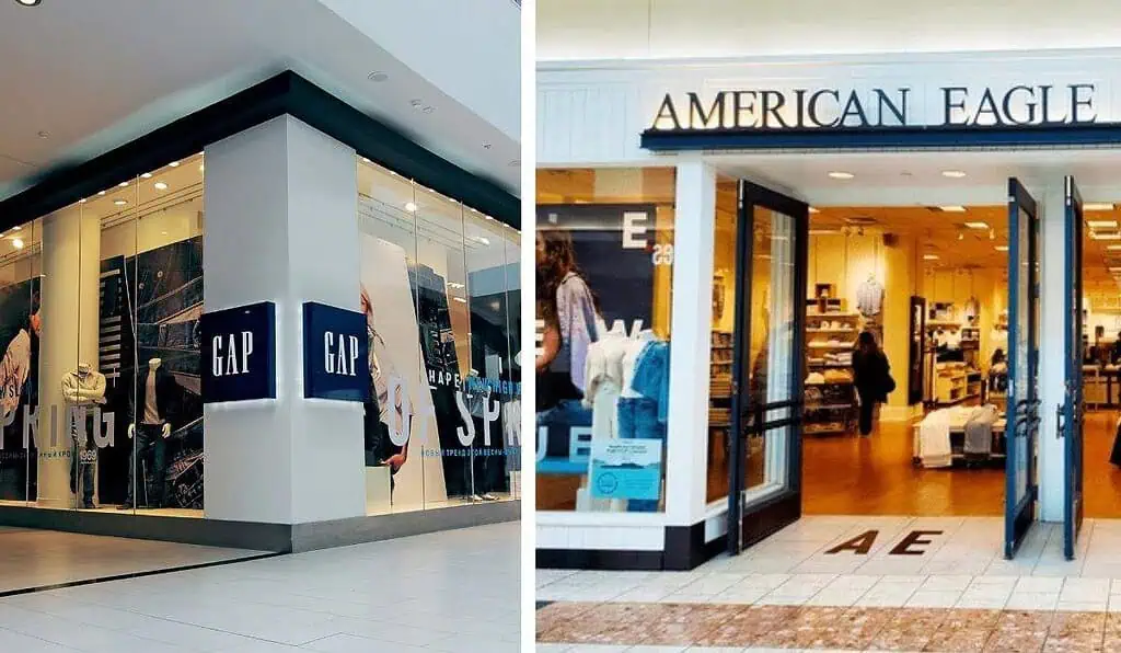 Aranceles de Trump impactarían producciones de GAP y American Eagle GAP y American Eagle